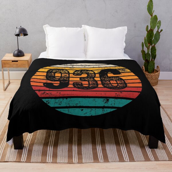 Item preview, Distressed Vintage Sunset 936 Area Code designed and sold by Gold Wings Tees.