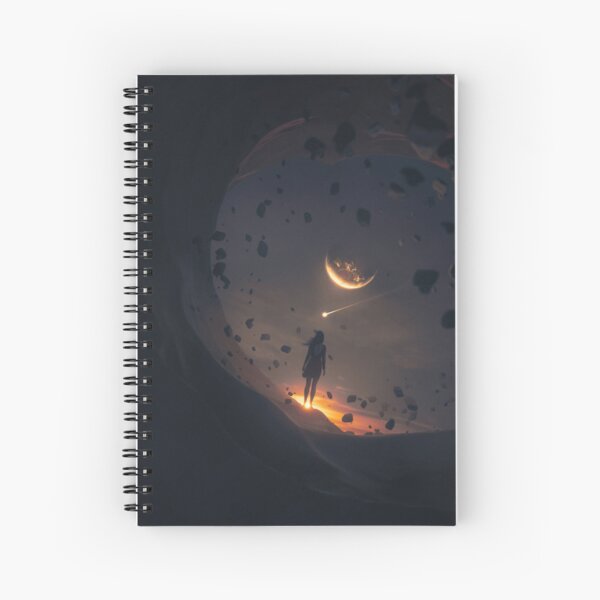 The Fighter Spiral Notebook