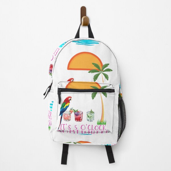 Item preview, It's 5 O'clock Somewhere Parrot cocktail Lover Hello Summer designed and sold by Bobbenni.