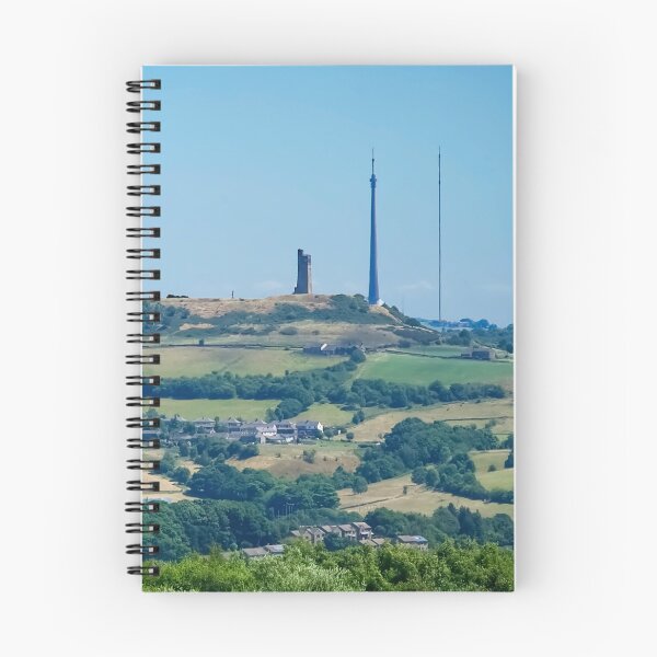 Item preview, Emley Moor Mast and Castle Hill designed and sold by Alisonchambers2.