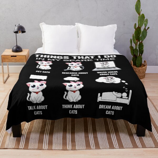 Item preview, Funny cat lover things I do in my spare time cat mom dad Things I do in my spare time designed and sold by jojocat90.