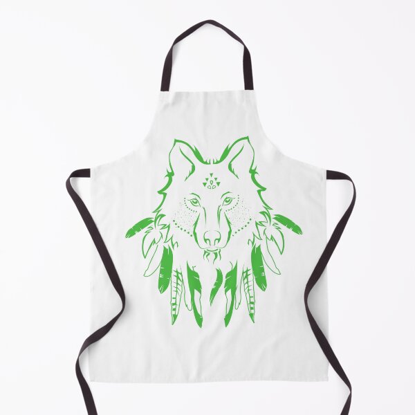 Item preview, Wolf Tribe Green designed and sold by Barnissim.