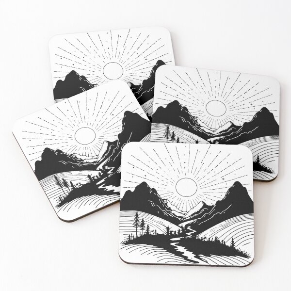 Item preview, landscape illustration designed and sold by DD215.