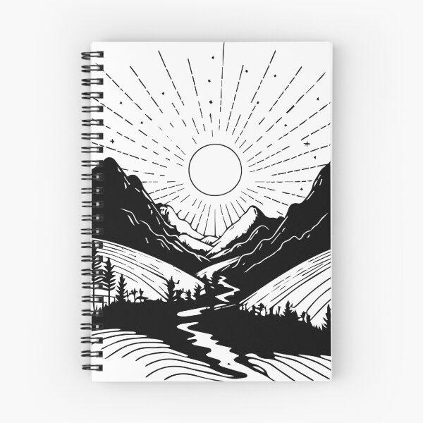 Item preview, landscape illustration designed and sold by DD215.