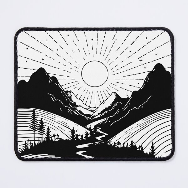 Item preview, landscape illustration designed and sold by DD215.