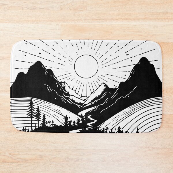 Item preview, landscape illustration designed and sold by DD215.