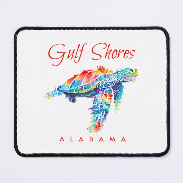 Item preview, Gulf Shores Alabama Watercolor Sea Turtle designed and sold by JackSadowski.
