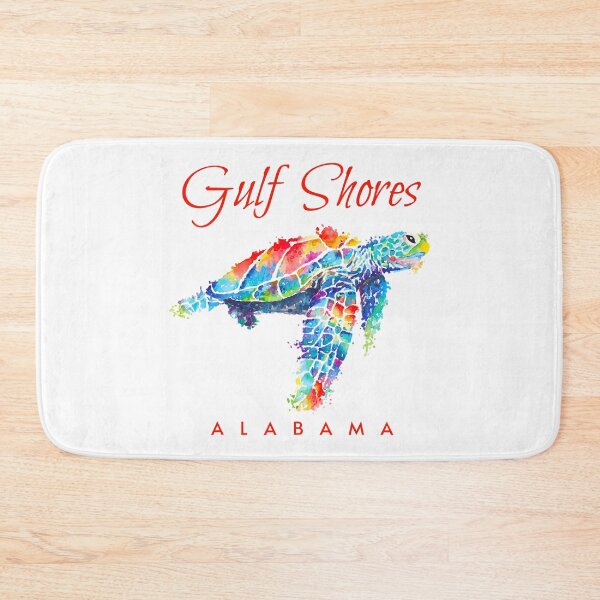 Item preview, Gulf Shores Alabama Watercolor Sea Turtle designed and sold by JackSadowski.