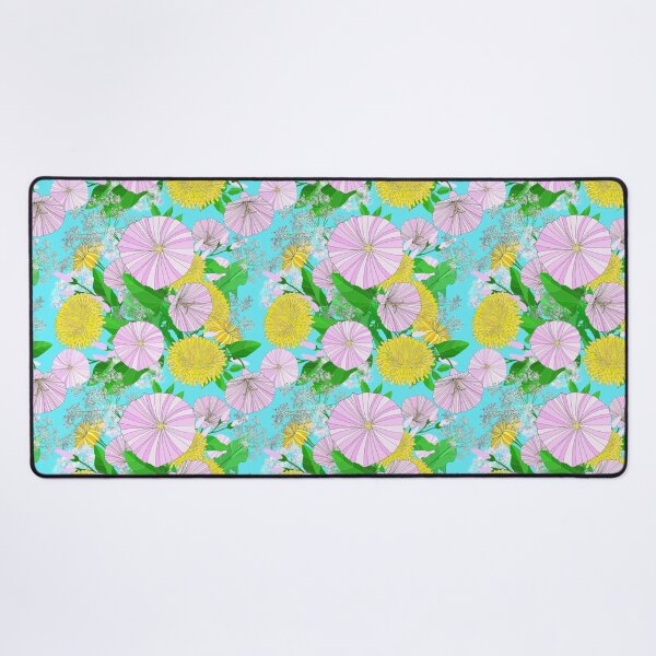 Item preview, Digital design Dandelions and bindweeds in summer meadow designed and sold by AmareteArt.