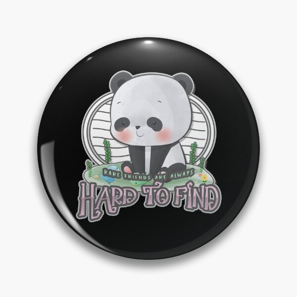 Item preview, Rare Friends Are Always Hard To Find Adorable Panda Looking At Little Birds designed and sold by darknessjeff86.
