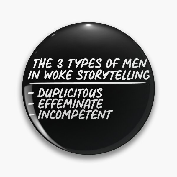Item preview, The 3 Types of men in woke storytelling | Anti Woke Media designed and sold by ProdbyNiECO.
