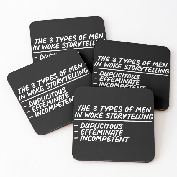 Item preview, The 3 Types of men in woke storytelling | Anti Woke Media designed and sold by ProdbyNiECO.