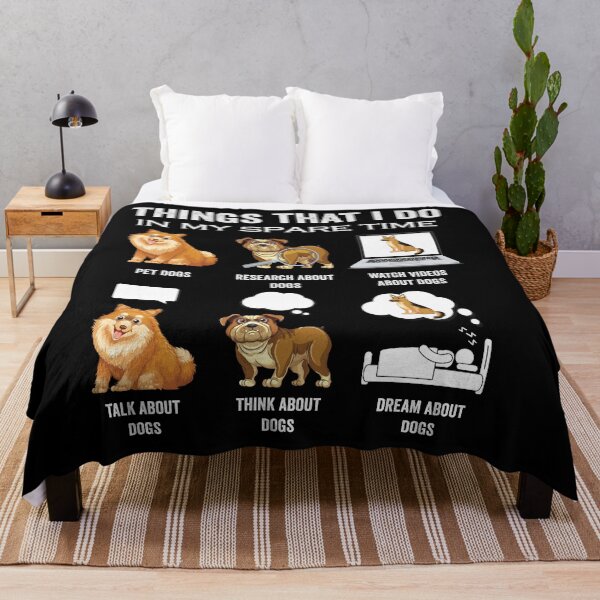 Item preview, Things I do in my spare time reading dogs dog lover puppy fan designed and sold by jojocat90.