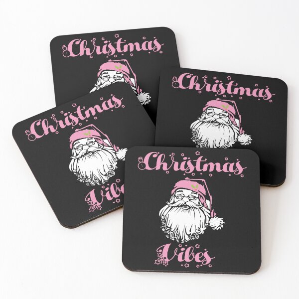 Item preview, Christmas Vibes Retro Pink Santa Claus Vintage Classic Christmas designed and sold by treasure-crafts.
