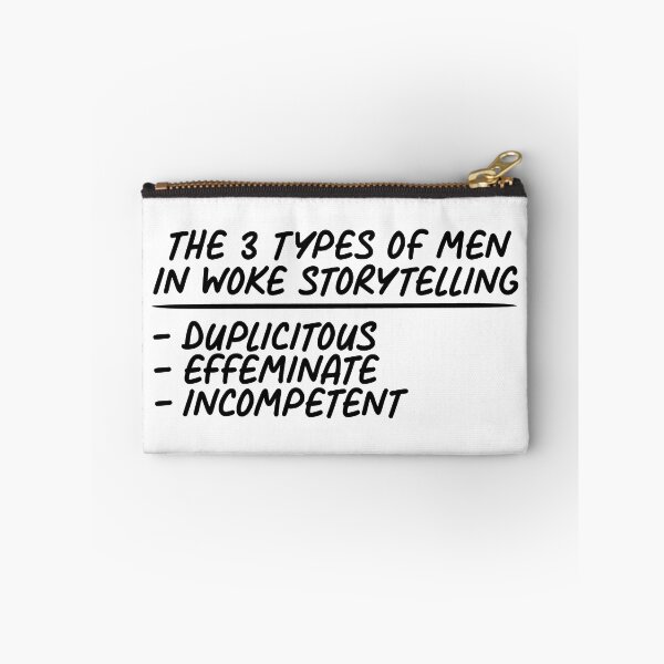 Item preview, The 3 Types of men in woke storytelling | Anti Woke Media designed and sold by ProdbyNiECO.