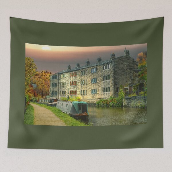 Item preview, Rochdale Canal Hebden Bridge designed and sold by Alisonchambers2.