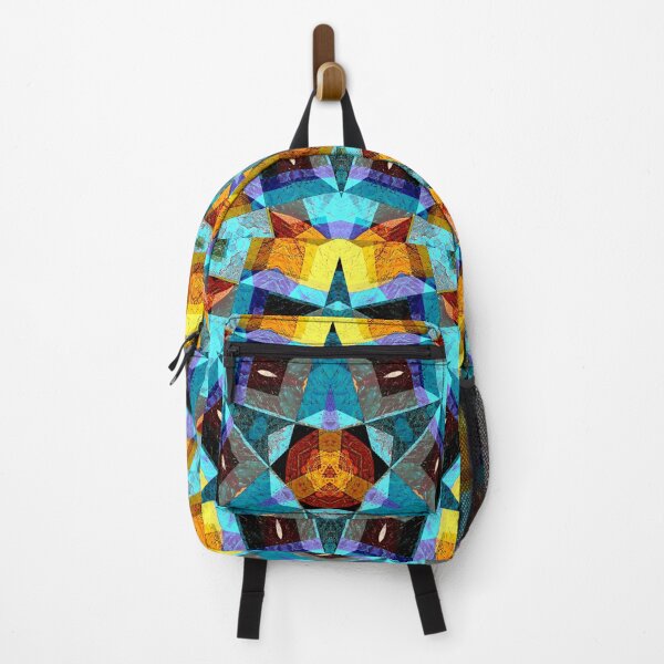 Item preview, POWERFUL LUMINOUS RADIAL COSMIC LABYRINTH PATCHWORK -  SPIRITUAL AWAKENING CUBIC GEOMETRIC ART PATTERN IN DEEP* designed and sold by Ralek.