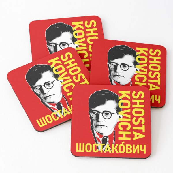 Item preview, Dimitri Shostakovich name yellow/red designed and sold by Burruchet.