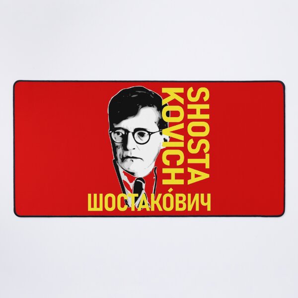 Artikelvorschau, Dimitri Shostakovich name yellow/red entworfen und verkauft von Burruchet.