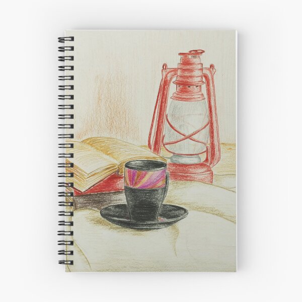 Item preview, Still life with red oil lamp designed and sold by Solotry.