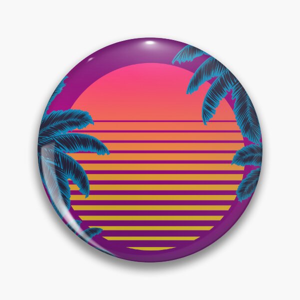 Item preview, Palm Synthwave designed and sold by MaiZephyr.
