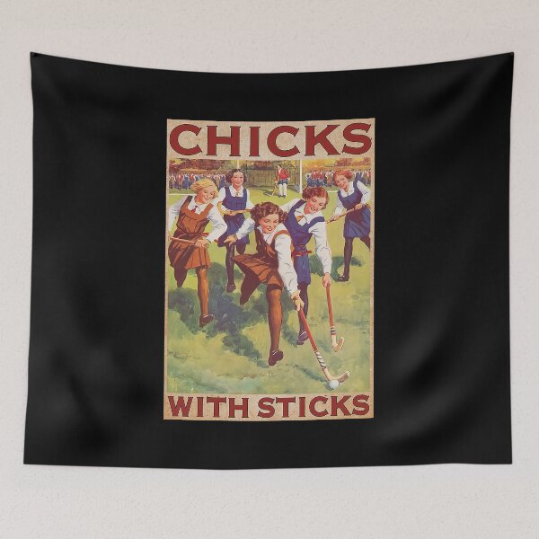 Item preview, FIELD HOCKEY Chicks With Sticks  designed and sold by SEANPARKERAU.