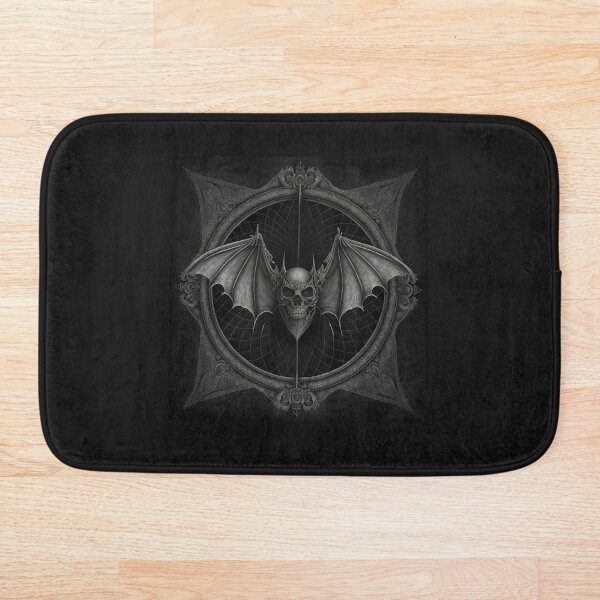 Item preview, Copy of AI Generated Art Dark Gothic Black Skull Bat designed and sold by WartonnoArt.