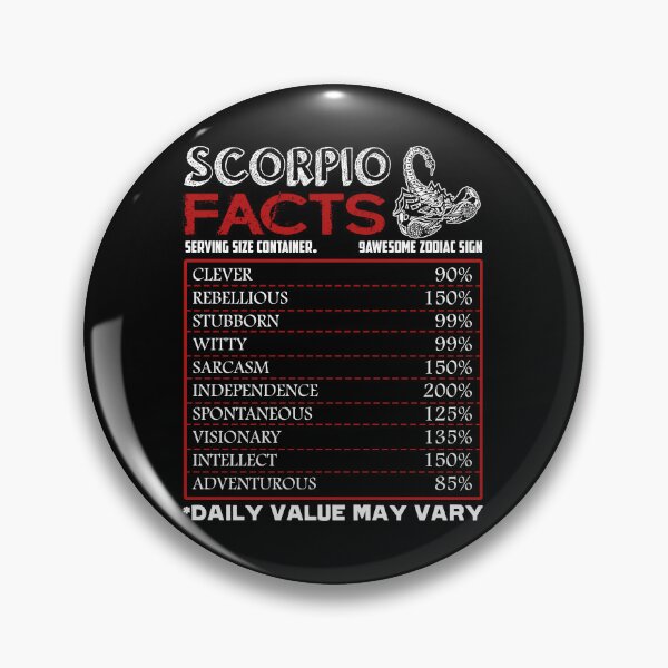 Item preview, Scorpio - Scorpio Facts designed and sold by UnknownArtistt.