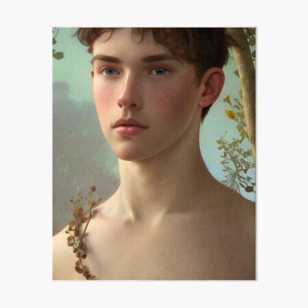 Item preview, Young Man Portrait designed and sold by GeorgiosT.