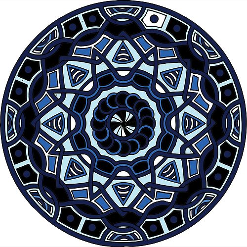 Circle Mandalas 30 (Style:4)