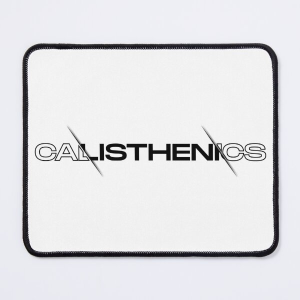 Item preview, Calisthenics slash text design designed and sold by hybridsthenos.