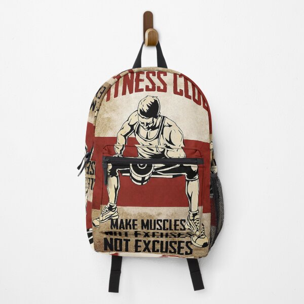 Item preview, Fitness Club make muscles not excuses designed and sold by ALISONABBOTTAU.