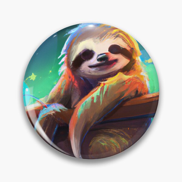 Artikelvorschau, Cute Sloth Drawing entworfen und verkauft von WeHeartAnimals.