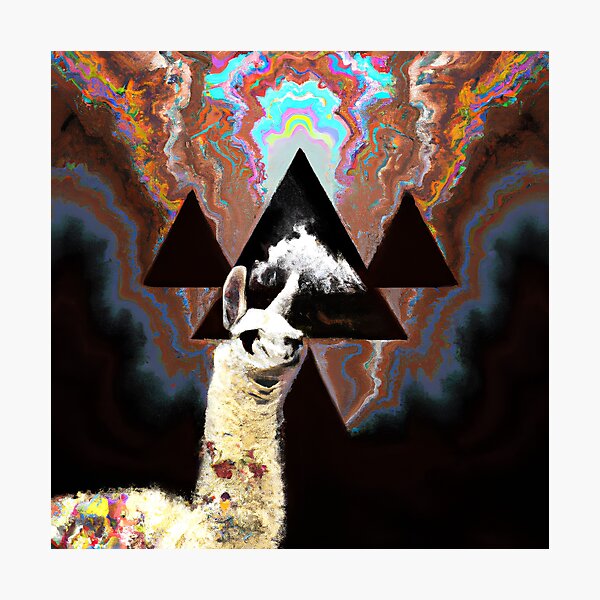 Item preview, The llama and the mystery of the pyramids designed and sold by TheBattousai.