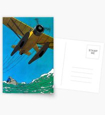 Tintenfisch Poster Postkarten
