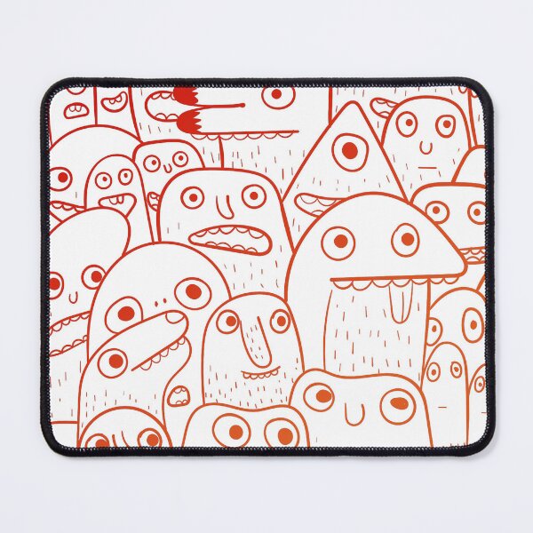 Item preview, We are doodles- Red madness designed and sold by NiluWorks.