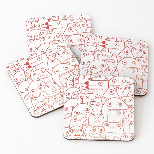 Item preview, We are doodles- Red madness designed and sold by NiluWorks.
