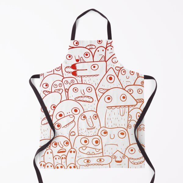 Item preview, We are doodles- Red madness designed and sold by NiluWorks.