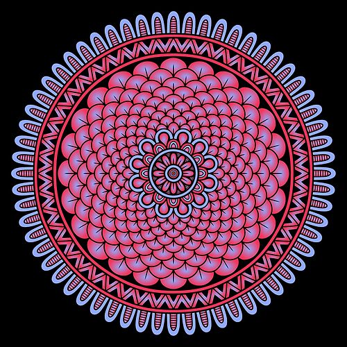 Pattern Mandalas 037 (Style:82)