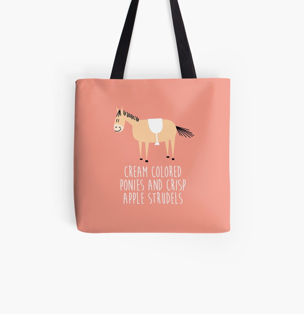 Sound of music pony All Over Print Tote Bag
