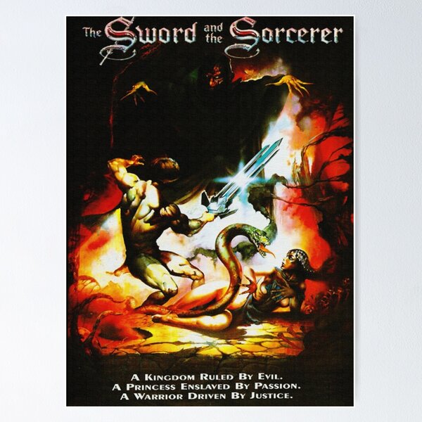 Item preview, Sword and the Sorcerer Retro designed and sold by Kerbster.