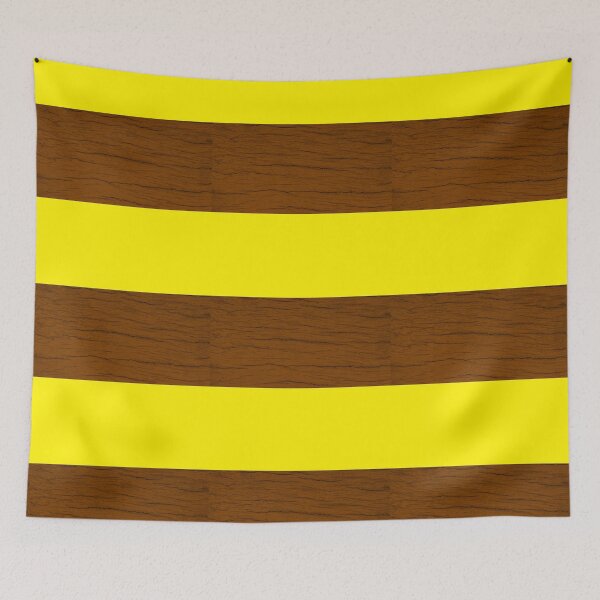 Item preview, Yellow and brown wood stripes designed and sold by tetibright.