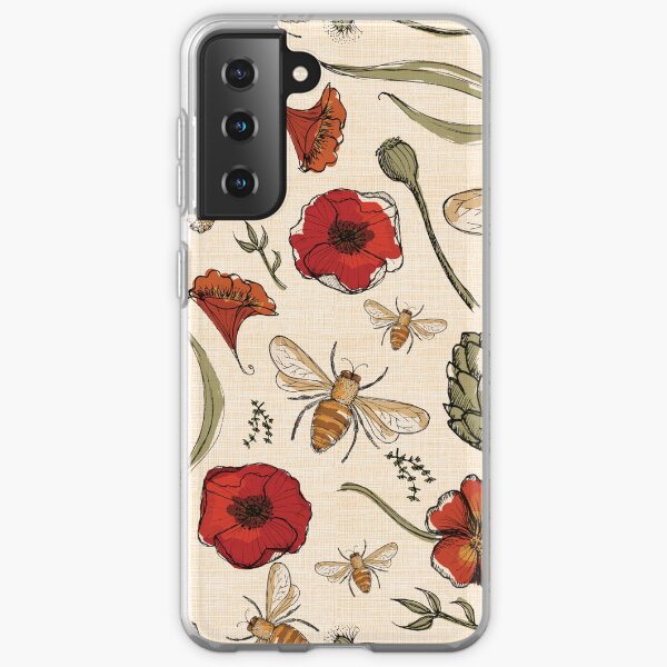 Bees Samsung Galaxy Soft Case