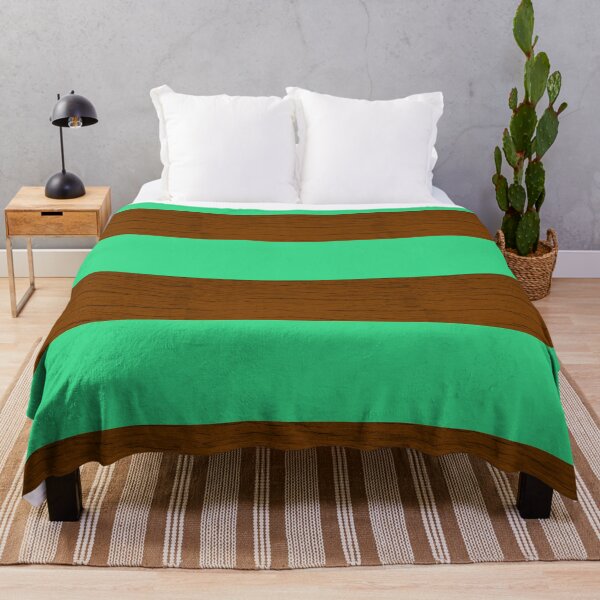 Item preview, Turquoise and brown wood stripes designed and sold by tetibright.