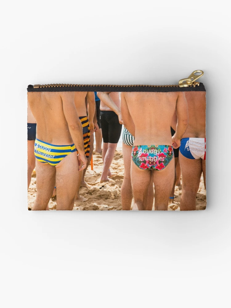 Budgy Smuggler swimming trunks shorts Jigsaw Puzzle for Sale by