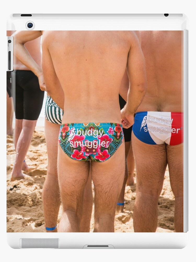 Budgy Smuggler swimming trunks shorts iPad Case & Skin for Sale by Martin  Berry Photography