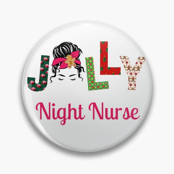 Item preview, Jolly Night Nurse, Christmas Night Shift Nurse designed and sold by desireedickens.