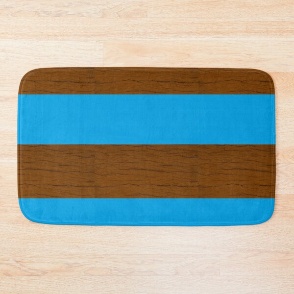 Item preview, Blue and brown wood stripes designed and sold by tetibright.