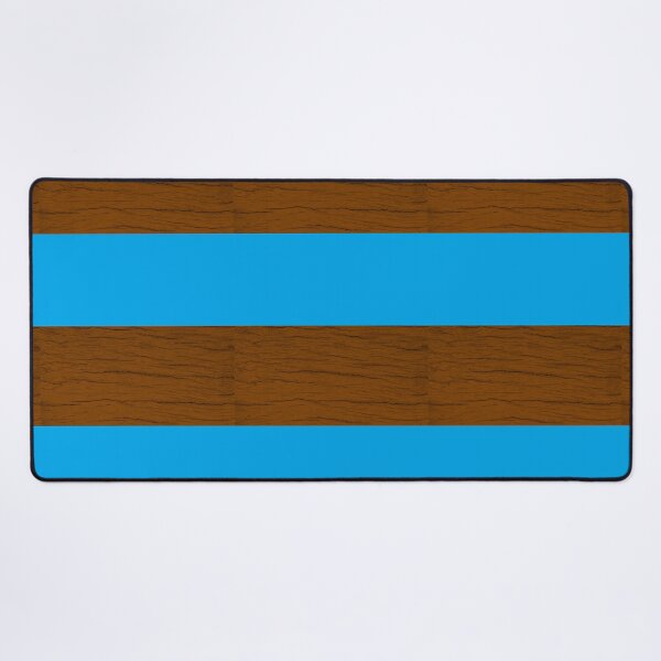 Item preview, Blue and brown wood stripes designed and sold by tetibright.