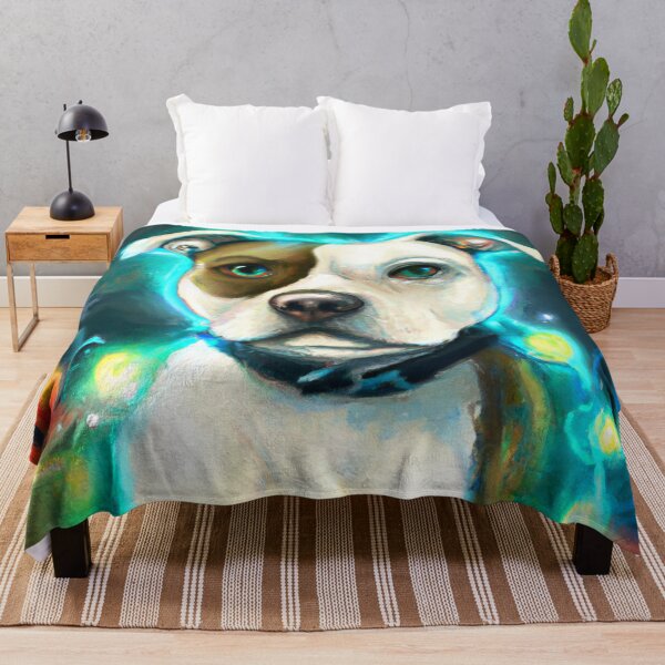 Item preview, Cute Staffordshire Bull Terrier Drawing designed and sold by WeHeartAnimals.